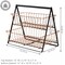 2-Tier Wire Storage Basket with Handle for Countertop - Copper